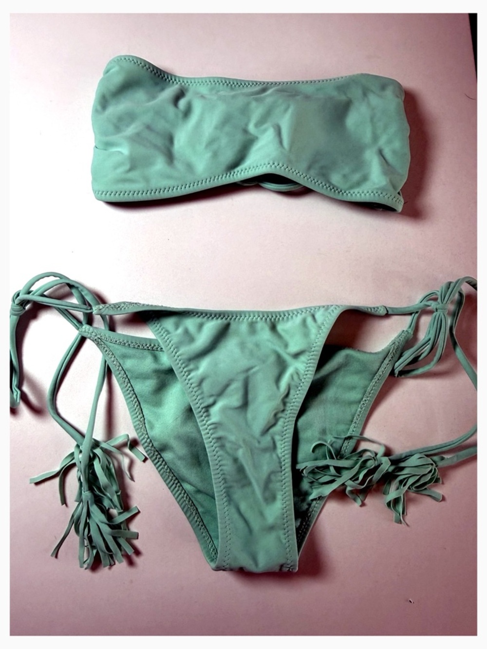 Forever Young Mint Green Bikini Set Size S